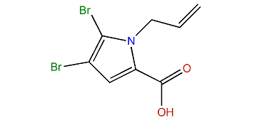 1-Allyl-4,5-dibromo-1H-pyrrole-2-carboxylic acid